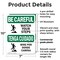 Signmission Safety Culture Sign, 7 in Width, Plastic, Rectangle, Bilingual OS-2PACK-BC-P-710-L-10066 - alternate 4